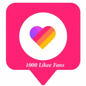 Likee 1000 Fans